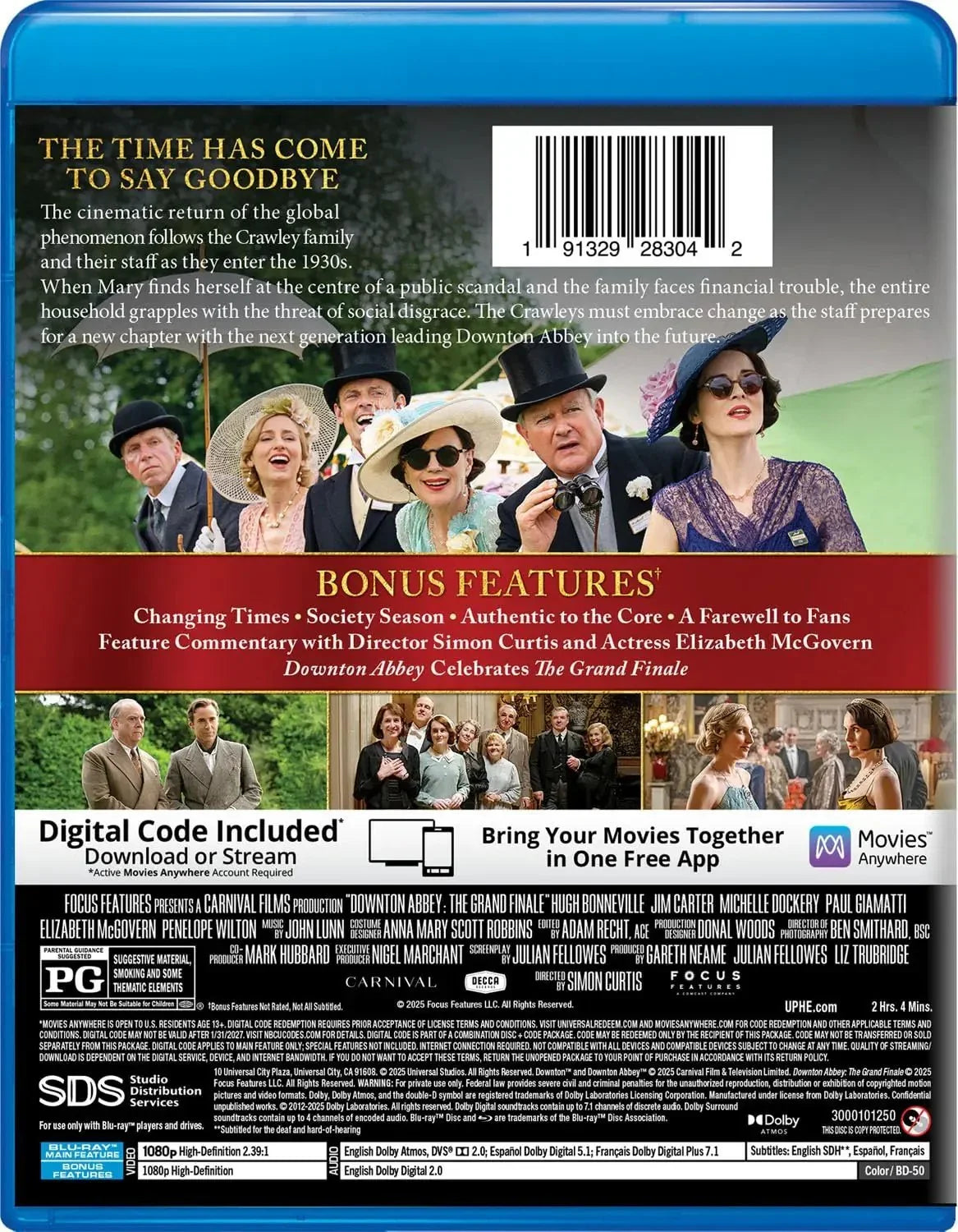 Downton Abbey: The Grand Finale Digital DVD Family bucket