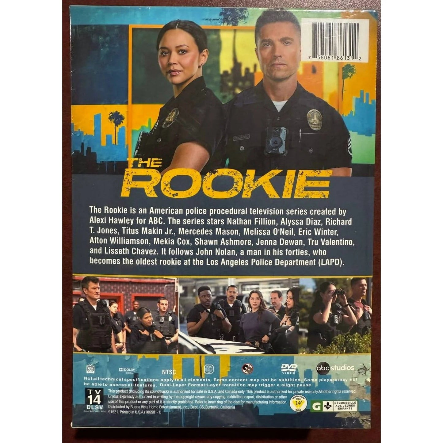 THE ROOKIE The Complete seasons 1-7, Box-set (DVD) - DVD Family bucket