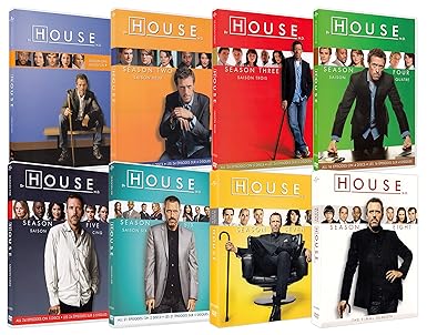House MD: The Complete Series Season 1-8 (DVD) DVD Family bucket