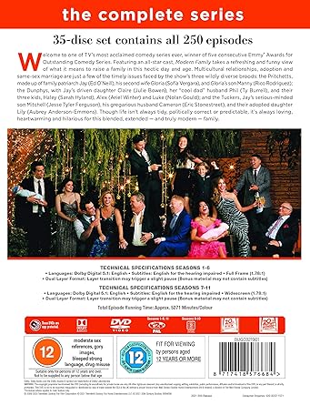 Modern Family The Complete Series DVD Seasons 1-11(DVD) - DVD Family bucket