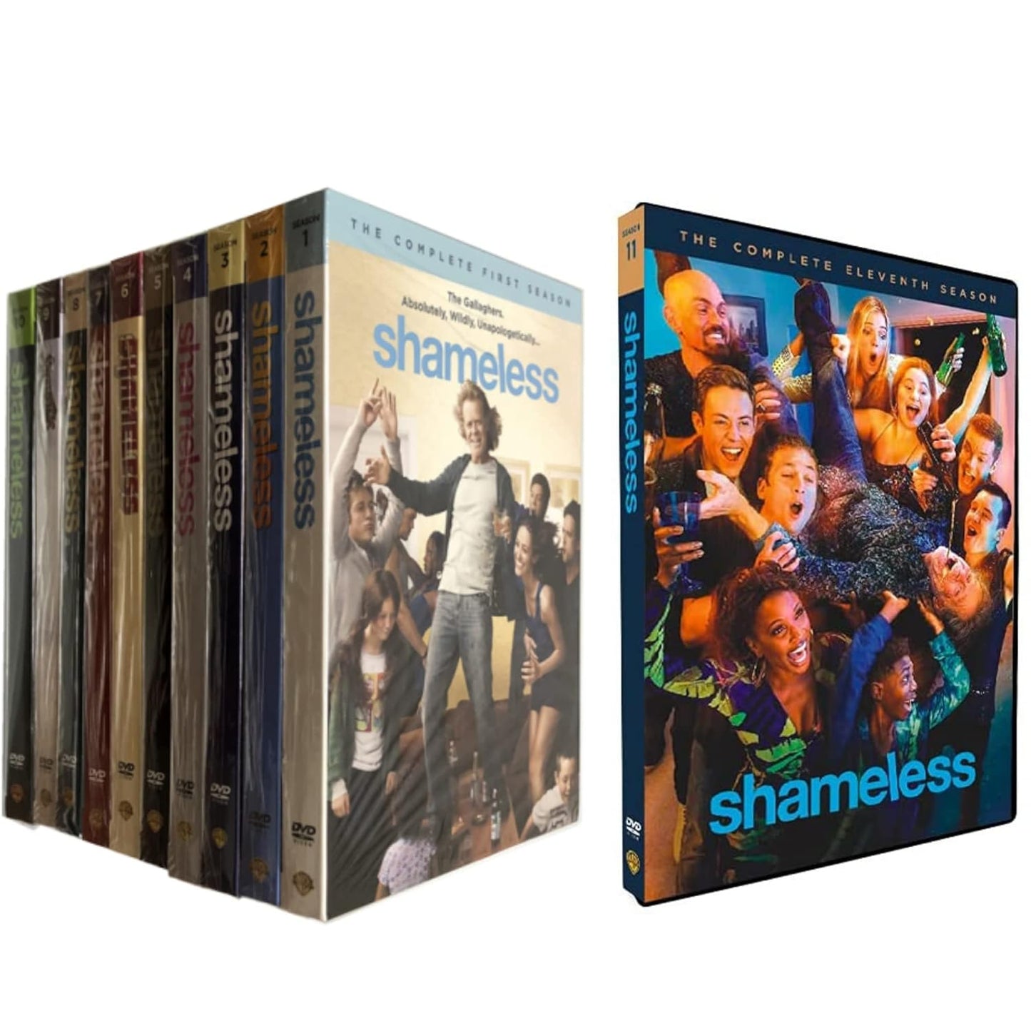 Shameless: The Complete Series Season 1-11 (DVD) - DVD Family bucket