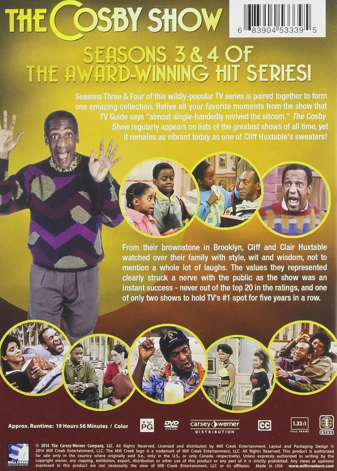 The Cosby Show - The Complete Series DVD Family bucket