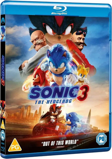 Sonic the Hedgehog 3 [Blu-ray] [Region Free] DVD Family bucket