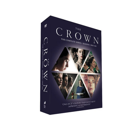 The Crown, Complete Series DVD Collection, Seasons 1-6, Drama TV Series