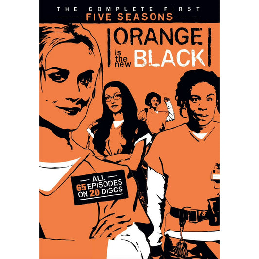 Orange is the New Black: The Complete Series (DVD), Seasons 1-7 - DVD Family bucket