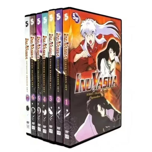 Inuyasha Seasons 1-7 Complete Series(DVD) - DVD Family bucket