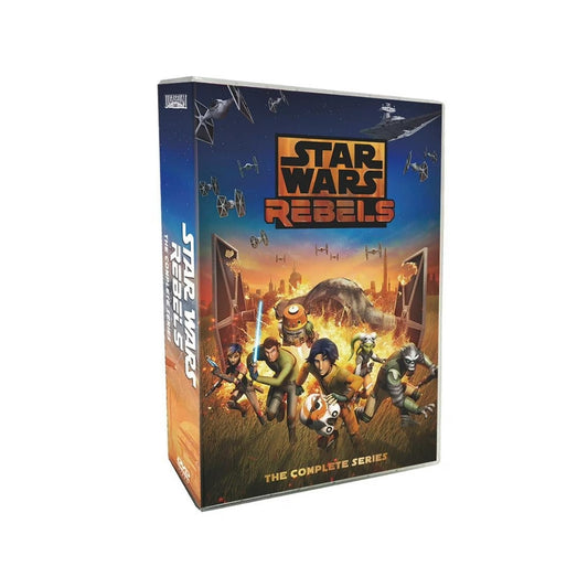 Star Wars Rebels Complete Series Seasons 1-4 (DVD) DVD Family bucket