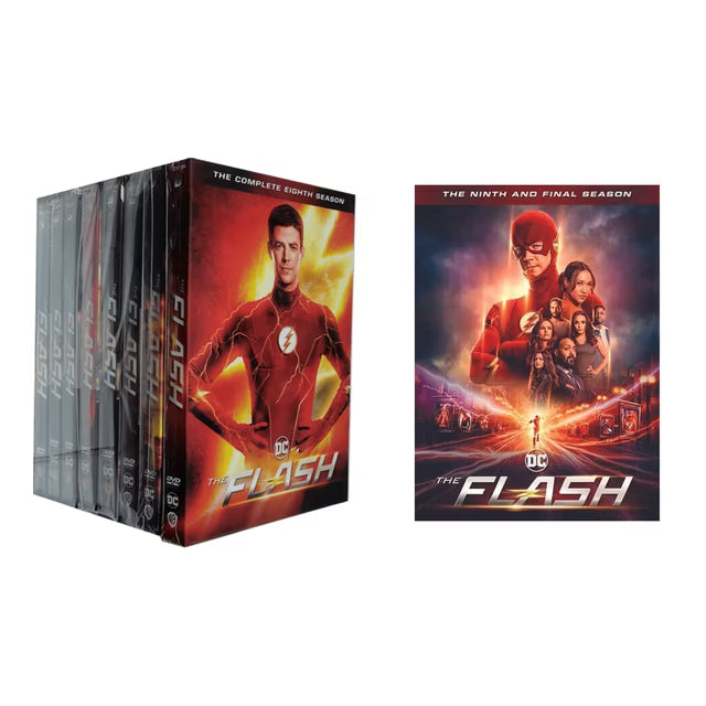 The Flash Complete Series Seasons 1-9 (DVD) DVD Family bucket