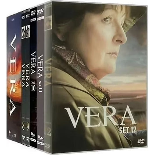Vera Complete Series 1-12 (DVD) DVD Family bucket