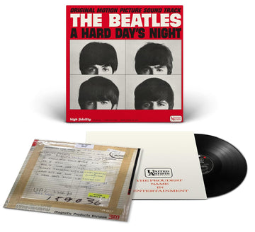 A Hard Day Night Original Motion Picture Soundtrack LP Vinyl Record The Beatles Classic Film Music