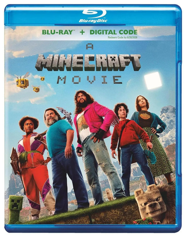 A Minecraft Movie (Blu-ray) DVD Family bucket