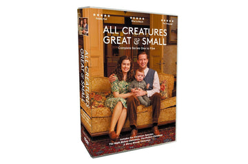 All Creatures Great & Small: Series 1-5 [DVD] | Heartwarming Rural Drama Collection (Region-Free)