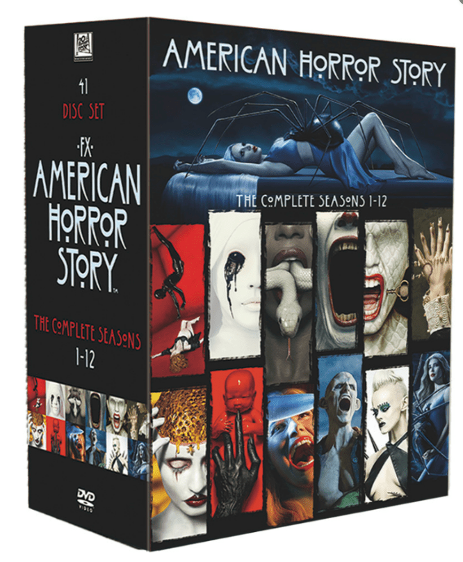 American Horror Story seasons 1-12(DVD) DVD Family bucket