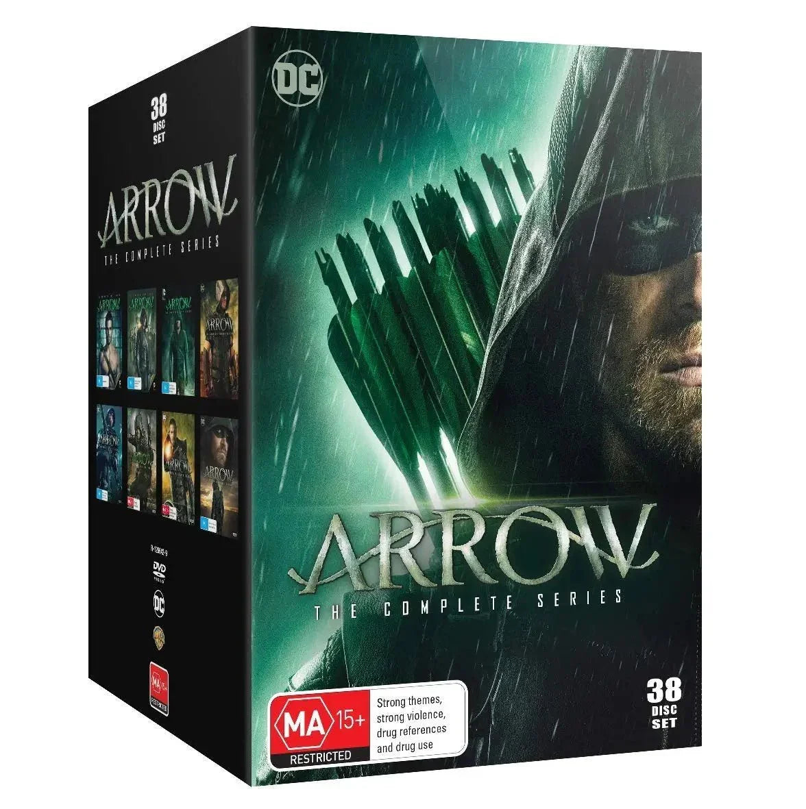 Arrow: The Complete Series (DVD) DVD Family bucket