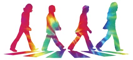 Beatles Abbey Road Magnet Crosswalk Merchandise Memorabilia Album Record Iconic Band Pepper Vinyl Magnet Premium Quality 7 Inches MG041 Space