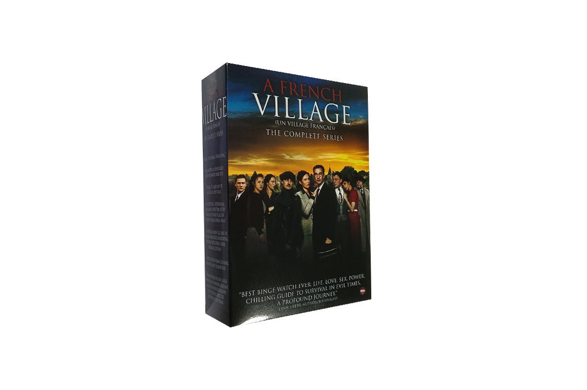 Best Seller | A French Village The Complete Series DVD Collection, 18 Discs, 72 Episodes, Brand New Factory Sealed, Official MHz Networks & France Télévisions Release