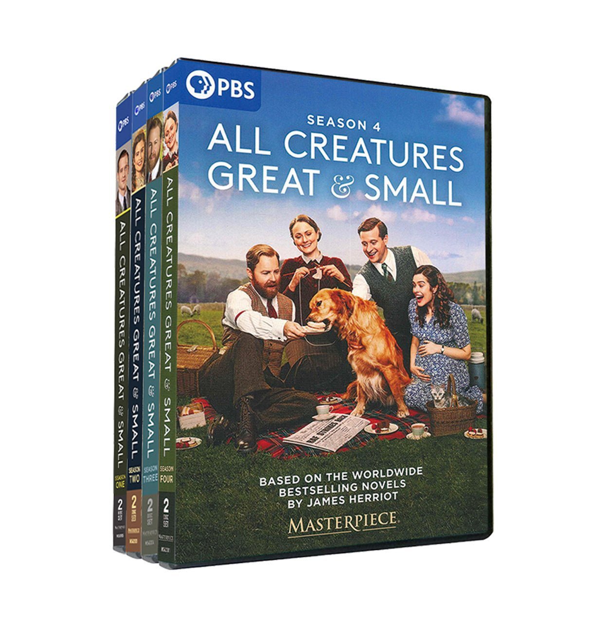 Best Seller | All Creatures Great and Small: Complete Series DVD Box Set, Brand New Factory Sealed