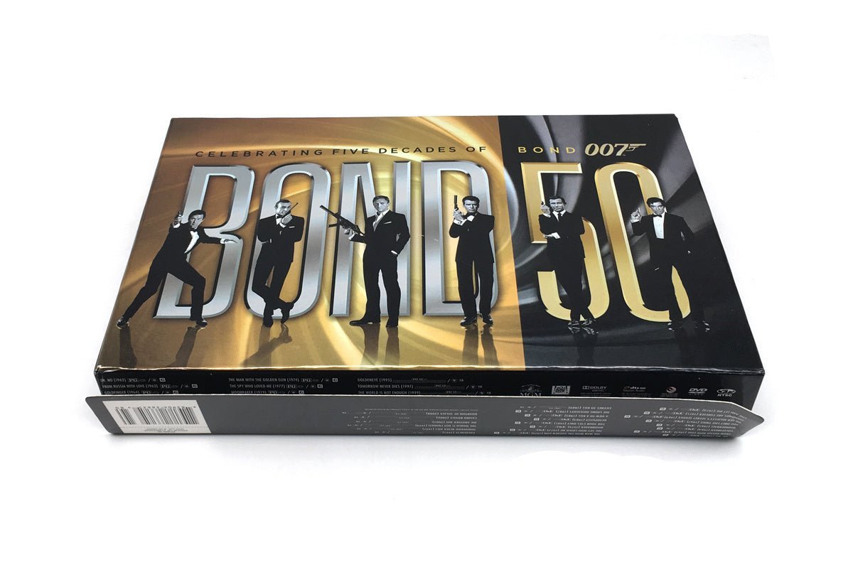 Best Seller | BOND 50: The Complete 22-Film Collection DVD Box Set, Brand New Factory Sealed