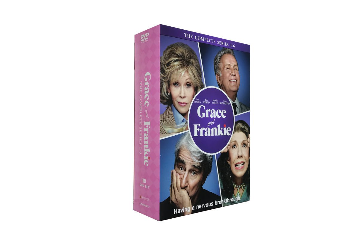 Best Seller | Grace and Frankie: The Complete Series Seasons 1-6 DVD Box Set, Brand New Factory Sealed