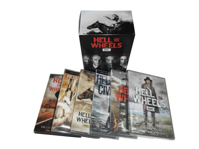 Best Seller | Hell on Wheels - The Complete Series (DVD) Box Set, Brand New Factory Sealed