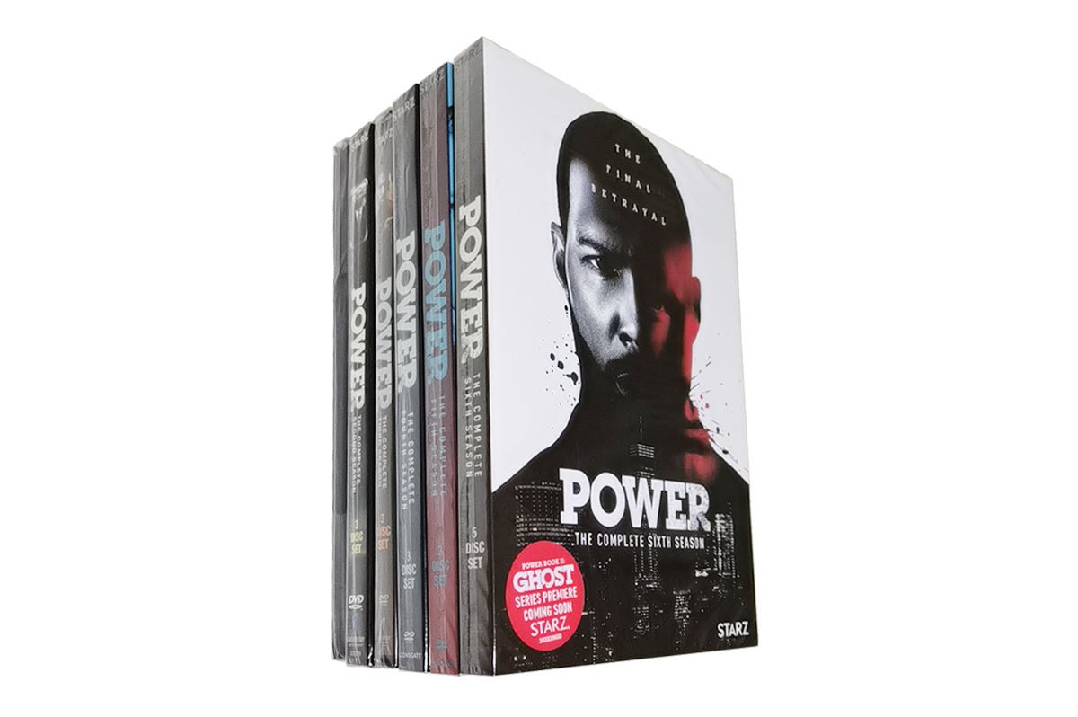 Best Seller | Power: The Complete Series DVD, Brand New Factory Sealed, STARZ Crime Drama