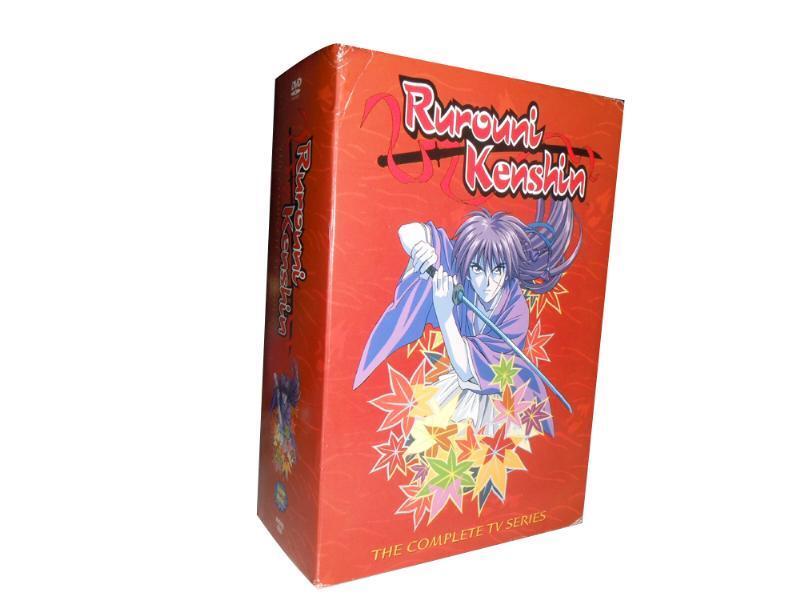 Best Seller | Rurouni Kenshin: The Complete TV Series DVD Collection, 3 Seasons, 16 Discs, Brand New Factory Sealed, Official Aniplex Release