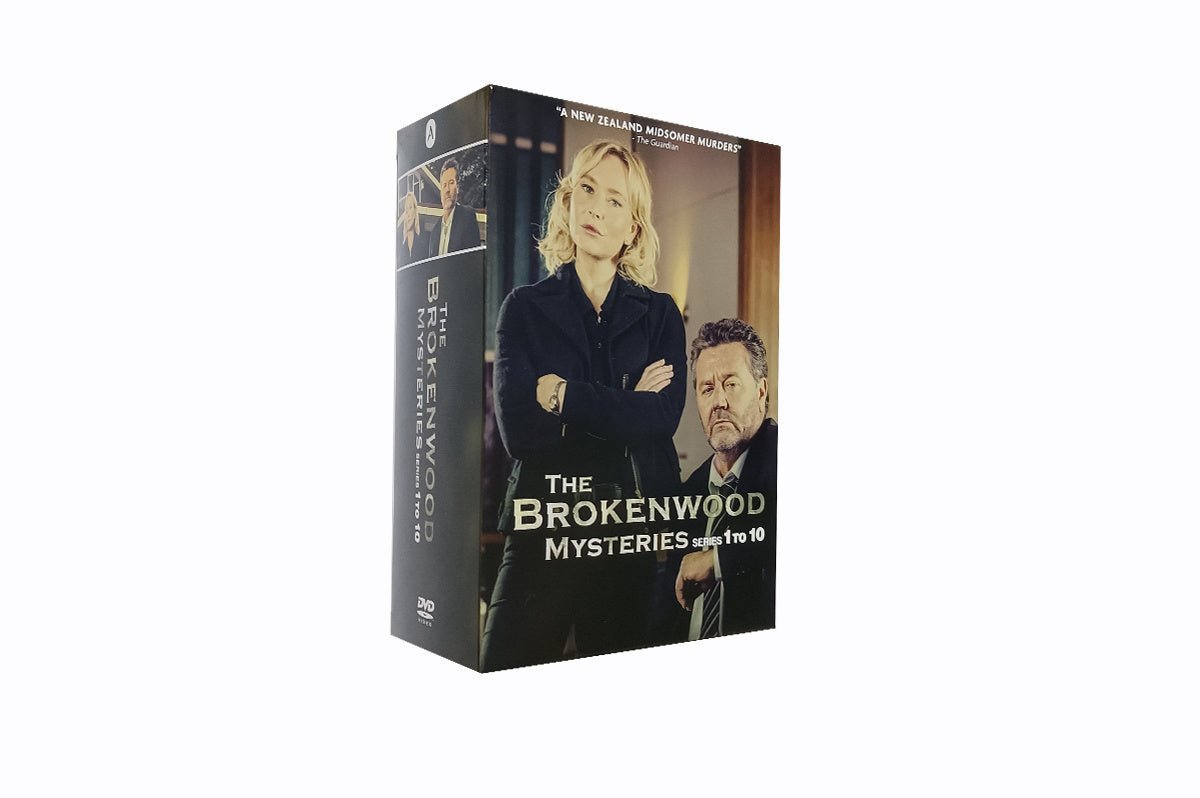 Best Seller | The Brokenwood Mysteries Series 1-10 DVD Collection, 28 Discs, 48 Episodes, Brand New Factory Sealed, Official Acorn Media Release