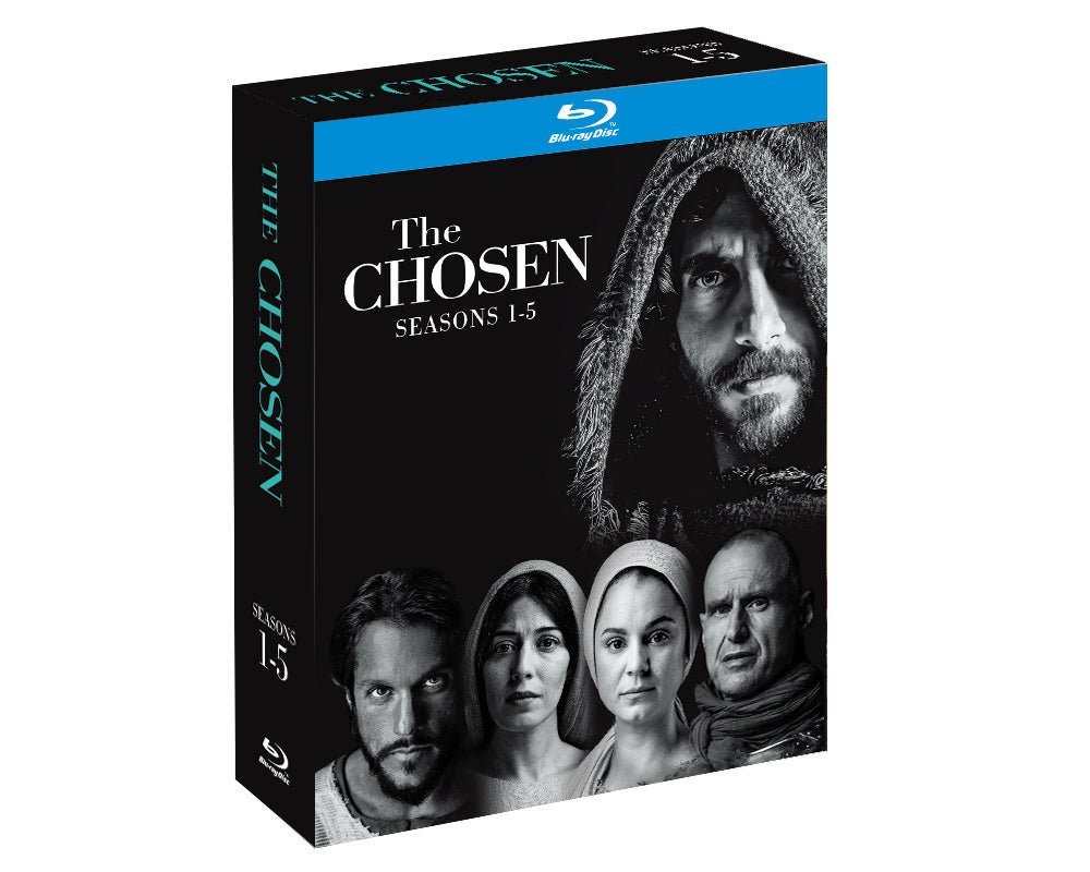 Best Seller | The Chosen: Complete Seasons 1-5 Blu-ray, Brand New Factory Sealed, Historic Drama Collection
