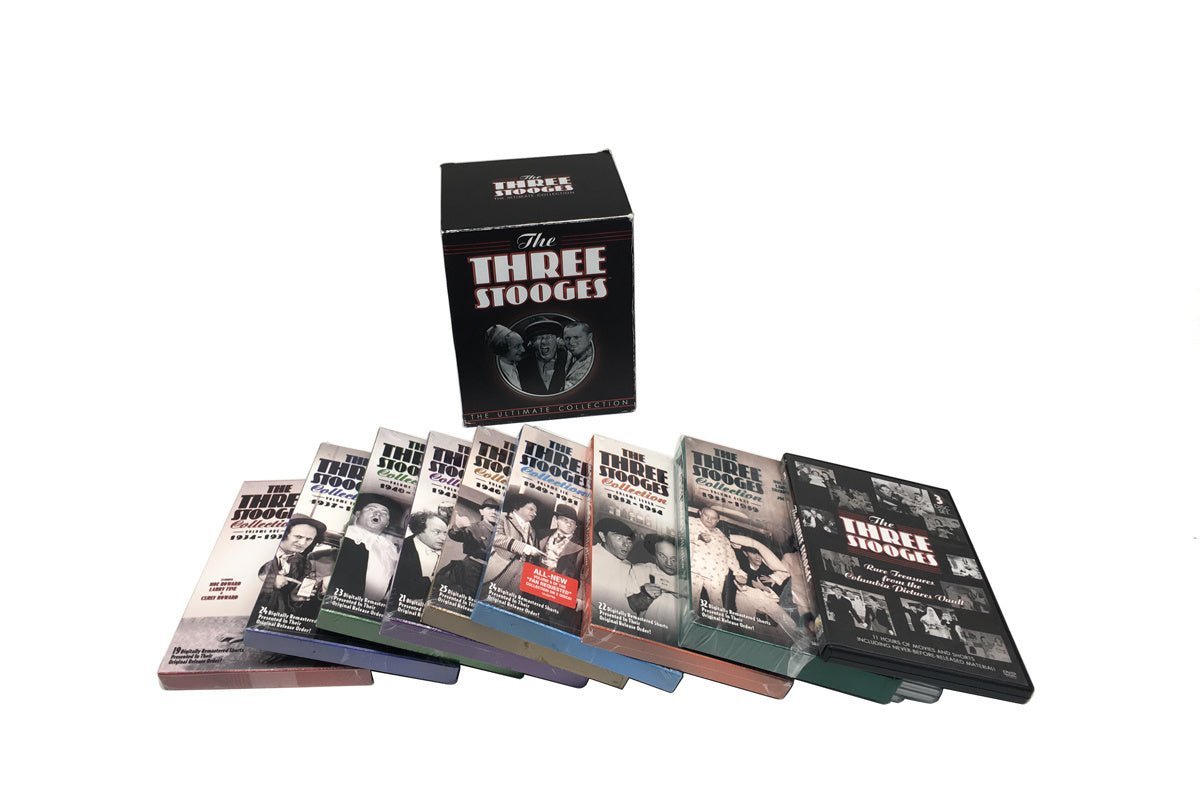 Best Seller | The Three Stooges: The Ultimate Collection (DVD), Brand New Factory Sealed, Complete Slapstick Legacy