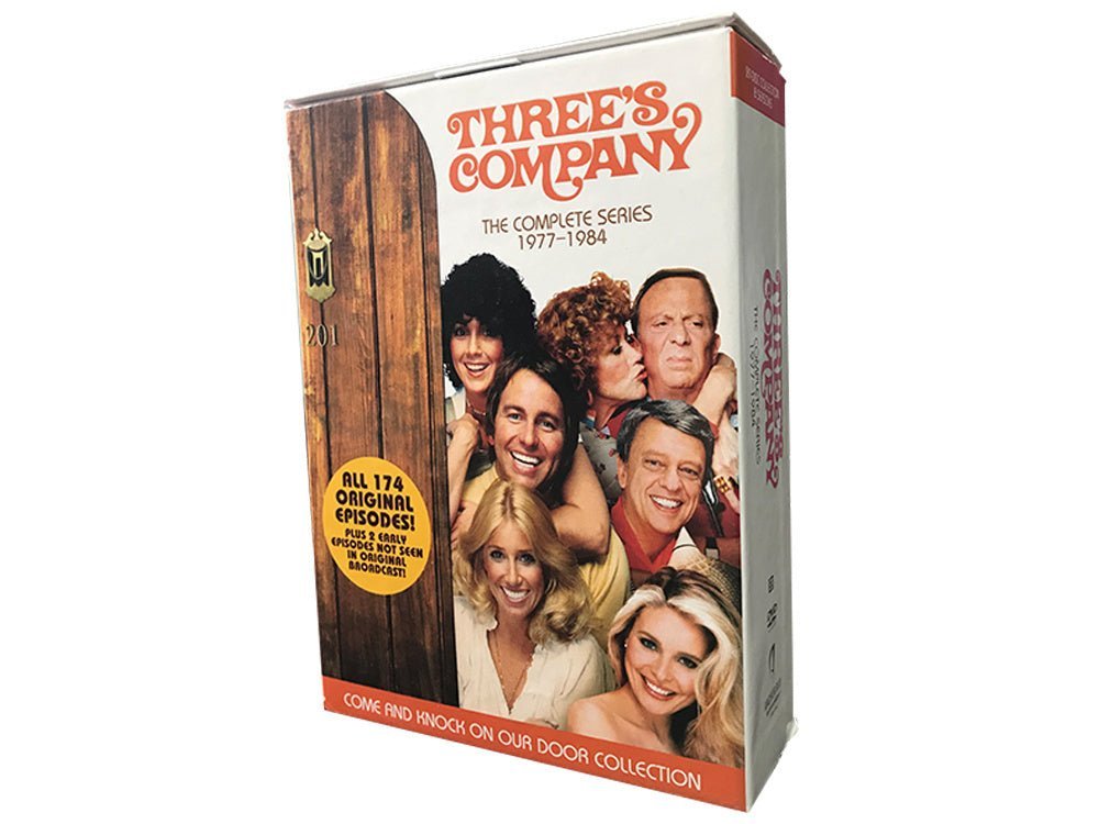 Best Seller | Three's Company: The Complete Series (Seasons 1–8) DVD Box Set, Brand New Factory Sealed