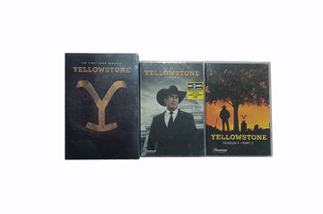 Best Seller | Yellowstone Complete Series Seasons 1-5 (With Part 2) DVD Collection, 21 Discs, 54 Episodes, Brand New Factory Sealed, Official Paramount Home Entertainment Release