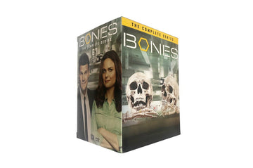 Bones Complete Series DVD Box Set, 12 Seasons, 67 Discs