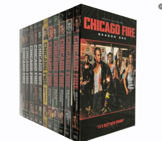 Chicago Fire: The Complete Series Season 1-12 (DVD) DVD Family bucket