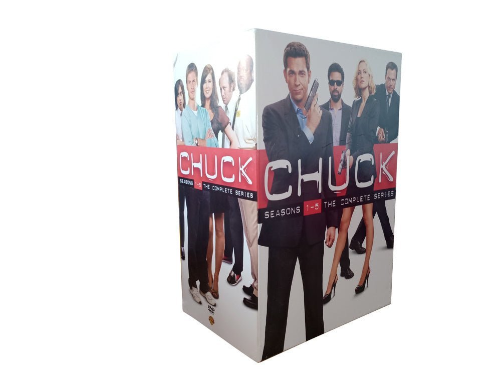 Chuck: The Complete Series | Comedy-Action DVD Collection (Region-Free)