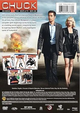 Chuck: The Complete Series (DVD) DVD Family bucket