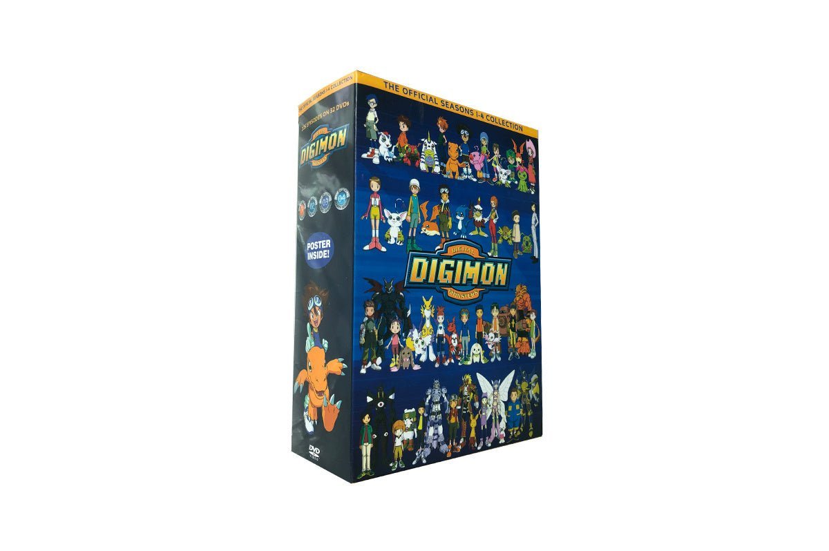 Digimon: Digital Monsters - The Official Seasons 1-4 Complete Collection (DVD)