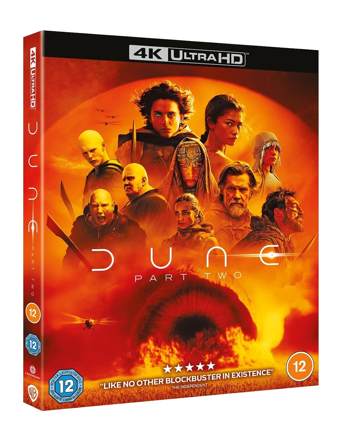 Dune: Part One & Part Two (Dune 2-Movie Collection, 3-Disc Set) [4K UHD + Blu-ray] [Region Free]