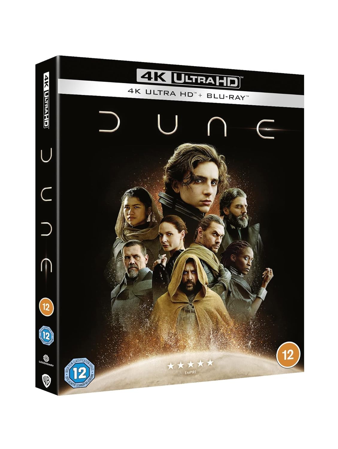 Dune: Part One & Part Two (Dune 2-Movie Collection, 3-Disc Set) [4K UHD + Blu-ray] [Region Free]