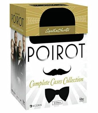 Agatha Christies Poirot: Complete Cases Collection (DVD 33-Disc Set) - DVD Family bucket