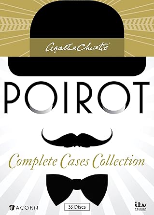 Agatha Christies Poirot: Complete Cases Collection (DVD 33-Disc Set) - DVD Family bucket