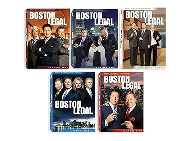 Boston Legal Season 1-5 DVD Complete Collection(DVD) - DVD Family bucket