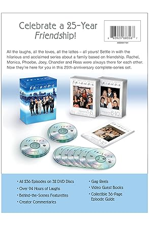 Friends: The Complete Series: 25th Anniversary (DVD) - DVD Family bucket