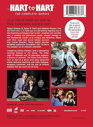 Hart to Hart: The Complete Series [DVD] - DVD Family bucket
