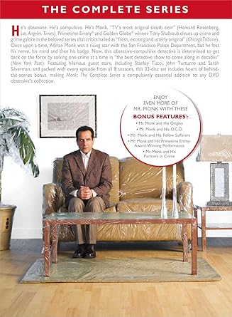 Monk: The Complete Series [DVD] - DVD Family bucket