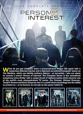 Person of Interest S1-5 [DVD] [2017] - DVD Family bucket