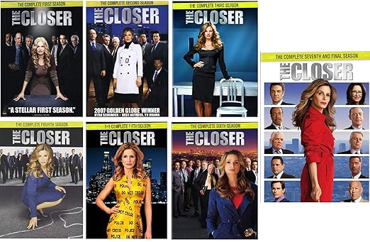 The Closer Complete Series Season 1-7 DVD - DVD Family bucket
