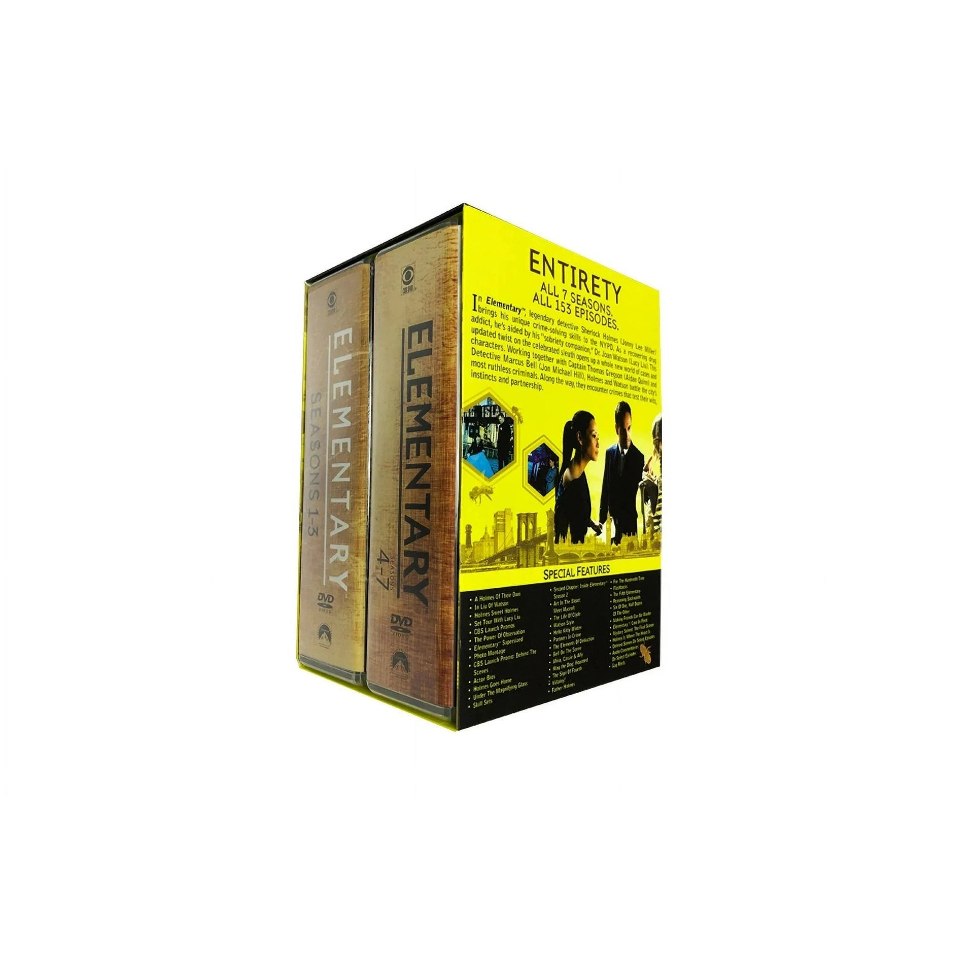 Elementary: The Complete Series Season 1-7 (DVD) DVD Family bucket
