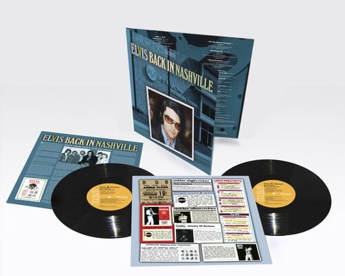 Elvis Presley Back In Nashville Vinyl Record Album Music Performance Studio Recordings Country Rock - Apex DVD