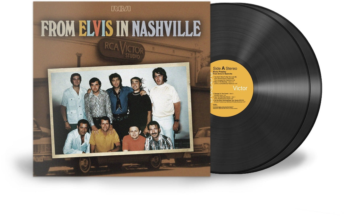 Elvis Presley From Elvis In Nashville Vinyl Record Album Music Performance Studio Recordings Country - Apex DVD