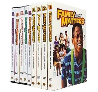 Family Matters The Complete Series (27-DVDs, Seasons 1-9) DVD Family bucket